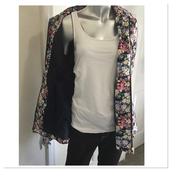 Charter Club Floral Anorak Jacket - Picture 4 of 6